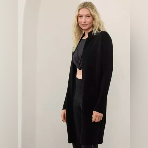 Athleta Spirit Wool Cashmere Wrap // Black - Picture 2 of 9